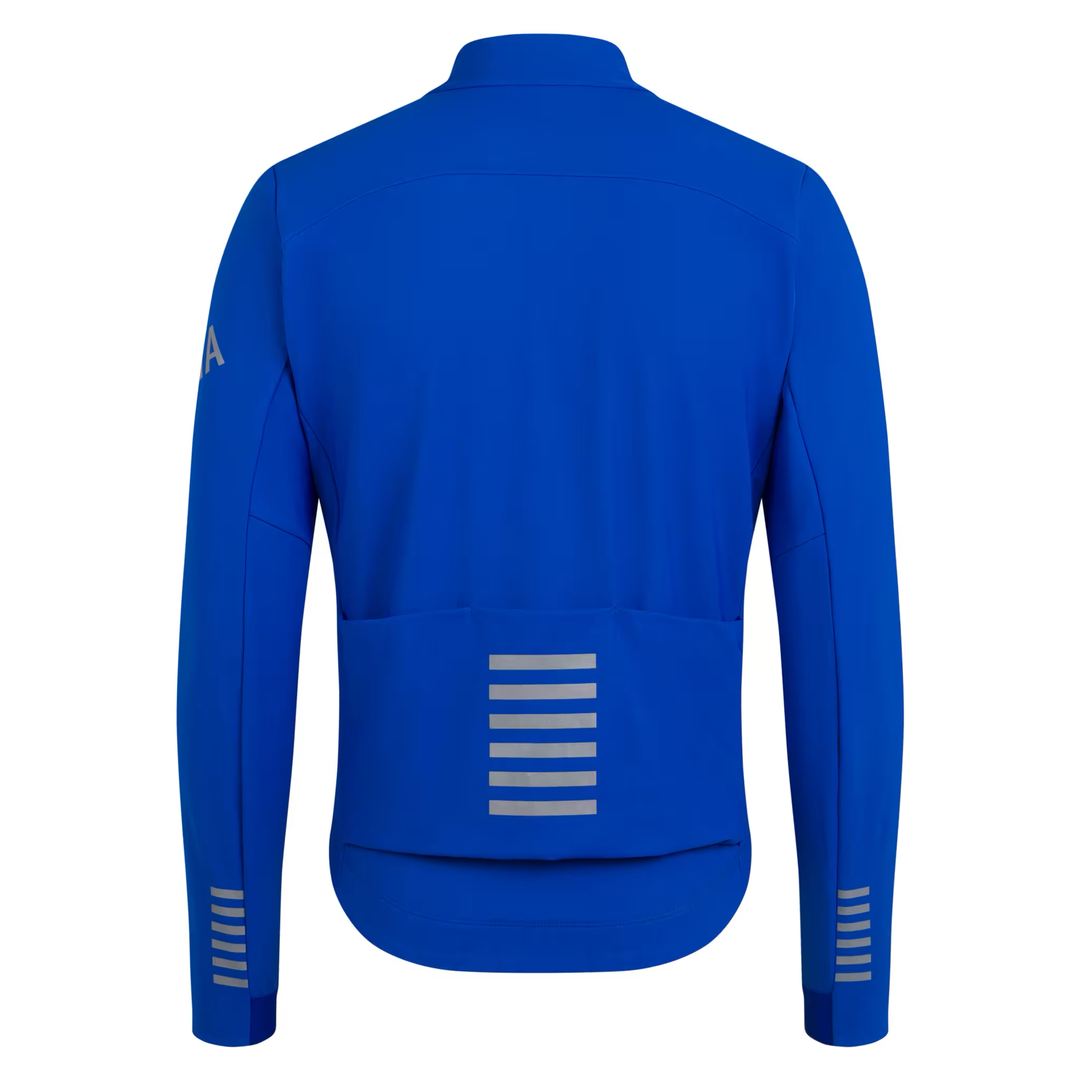 Rapha Pro Team Men's Shadow Winter Jacket Blue/Silver Reflective