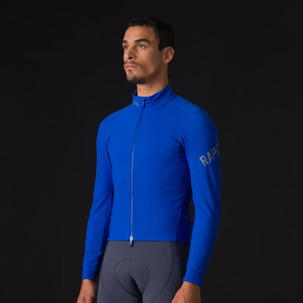Rapha Pro Team Men's Shadow Winter Jacket Blue/Silver Reflective