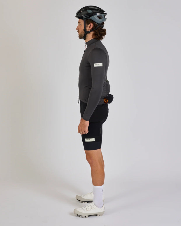 Albion Traverse Men's Long Sleeve Jersey Charcoal