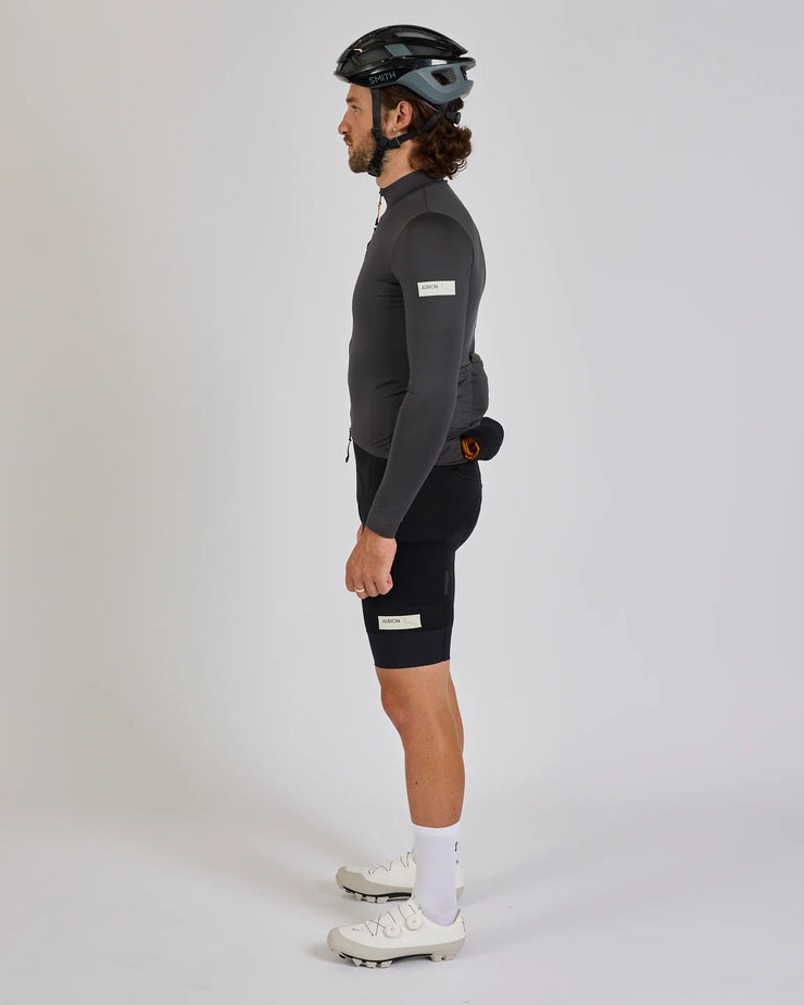 Albion Traverse Men's Long Sleeve Jersey Charcoal