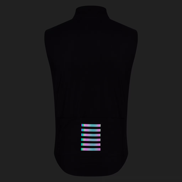 Rapha Pro Team Men's Shadow Gilet Black/Silver Reflective