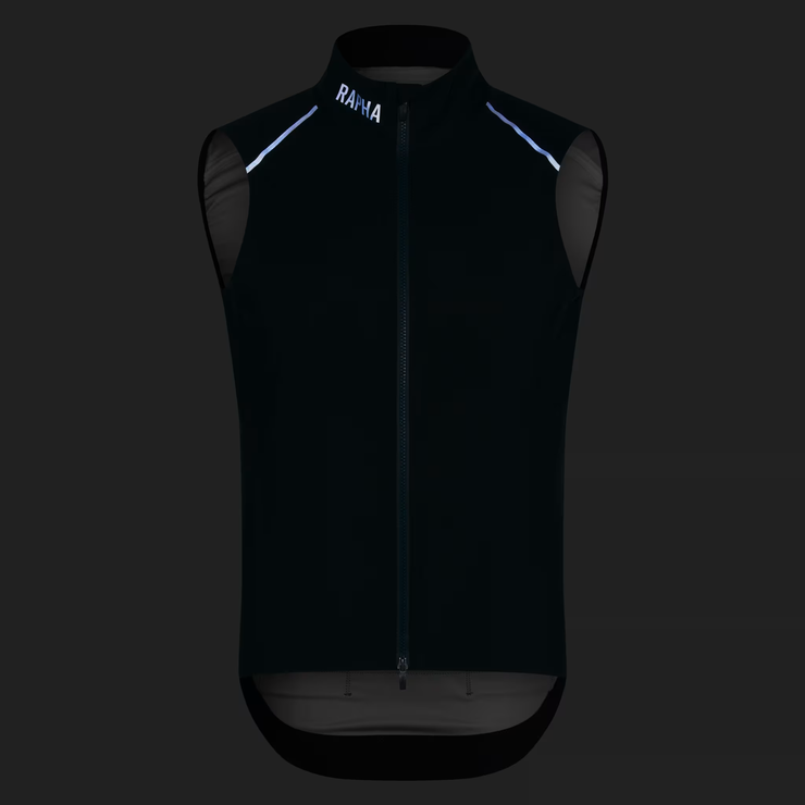 Rapha Pro Team Men's Shadow Gilet Carbon/Silver Reflective