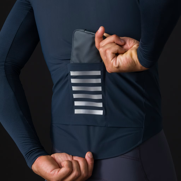 Rapha Pro Team Men's Shadow Gilet Carbon/Silver Reflective