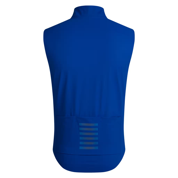 Rapha Pro Team Men's Shadow Gilet Blue/Silver Reflective