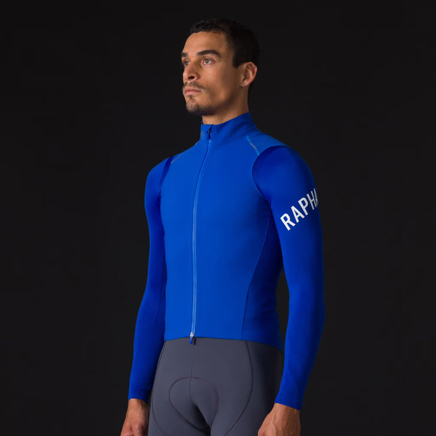 Rapha Pro Team Men's Shadow Gilet Blue/Silver Reflective