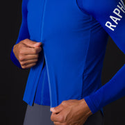 Rapha Pro Team Men's Shadow Gilet Blue/Silver Reflective