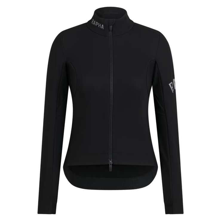 Rapha Pro Team Women's Shadow Winter Jacket Black/Silver Reflective