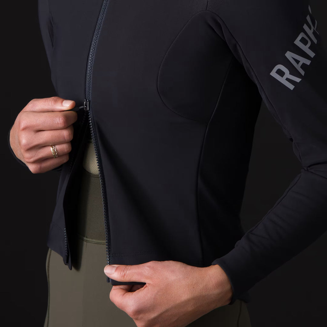 Rapha Pro Team Women's Shadow Winter Jacket Black/Silver