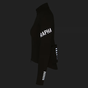 Rapha Pro Team Women's Shadow Winter Jacket Moss Green/Silver Reflective