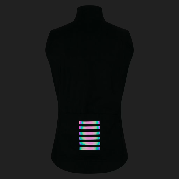 Rapha Pro Team Women's Shadow Gilet Black/Silver Reflective