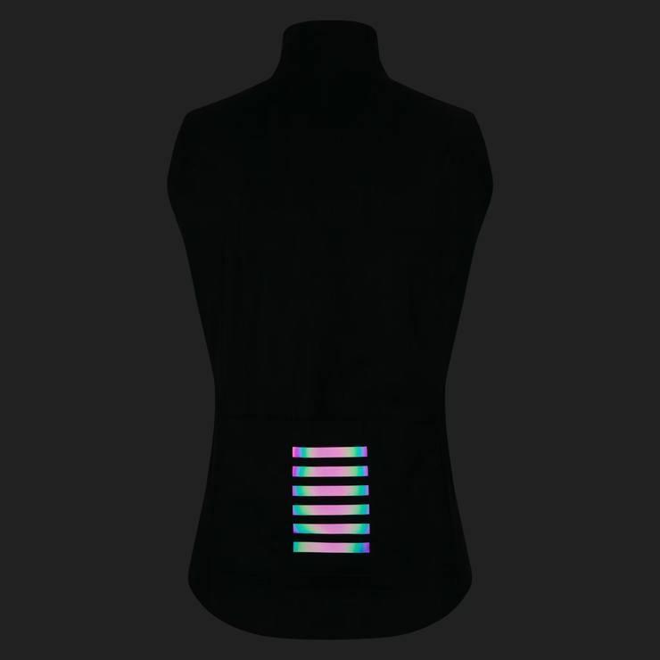 Rapha Pro Team Women's Shadow Gilet Black/Silver Reflective