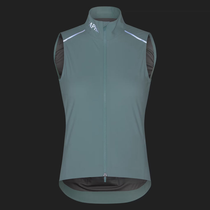 Rapha Pro Team Women's Shadow Gilet Aqua/Silver Reflective