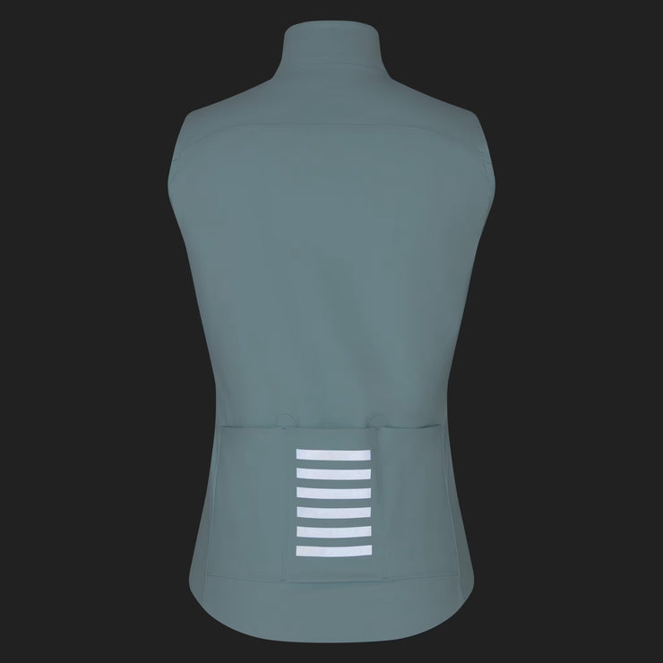 Rapha Pro Team Women's Shadow Gilet Aqua/Silver Reflective