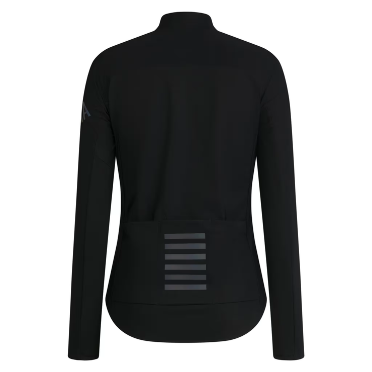 Rapha Pro Team Women's Long Sleeve Shadow Jersey Black/White