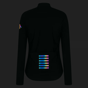 Rapha Pro Team Women's Long Sleeve Shadow Jersey Black/White