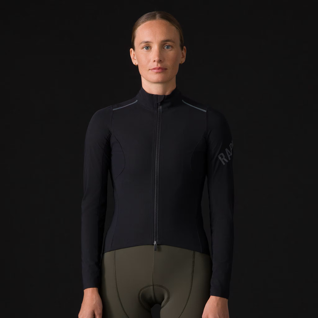 Rapha Pro Team Women's Long Sleeve Shadow Jersey Black/White