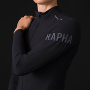 Rapha Pro Team Women's Long Sleeve Shadow Jersey Black/White
