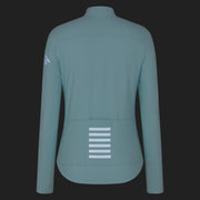 Rapha Pro Team Women's Long Sleeve Shadow Jersey Aqua/White