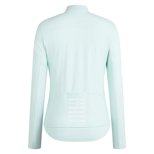 Rapha Pro Team Women's Long Sleeve Shadow Jersey Aqua/White