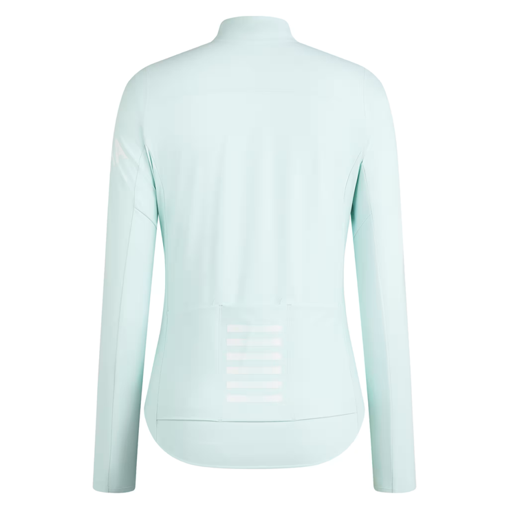 Rapha Pro Team Women's Long Sleeve Shadow Jersey Aqua/White