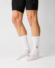 Fingerscrossed Classic Iconic Flower Socks White