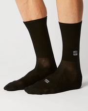 Fingerscrossed Classic Iconic Hell Yeah Socks Black