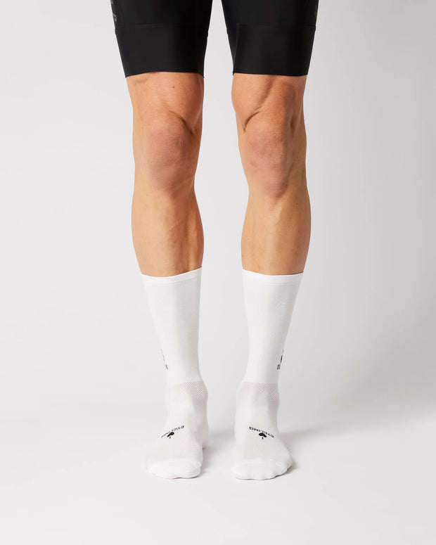 Fingerscrossed Classic Iconic I Love Cycling Socks White