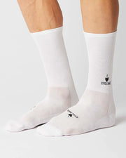 Fingerscrossed Classic Iconic I Love Cycling Socks White