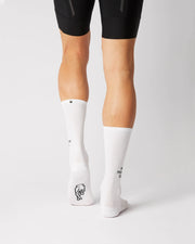 Fingerscrossed Classic Iconic No Pressure Club Socks White