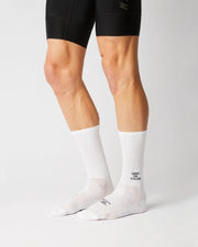 Fingerscrossed Classic Iconic Thank You Cycling Socks White