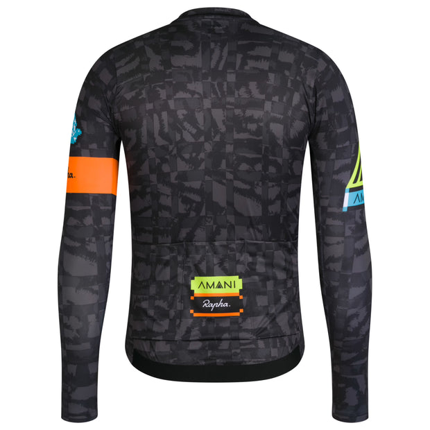 Rapha x Amani Men's Pro Team Longsleeve Lightweight Jersey Multicolour