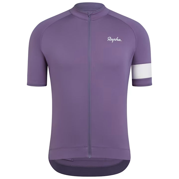 Rapha Core Men's Jersey Dusted Lilac/White - Maats Cycling Culture