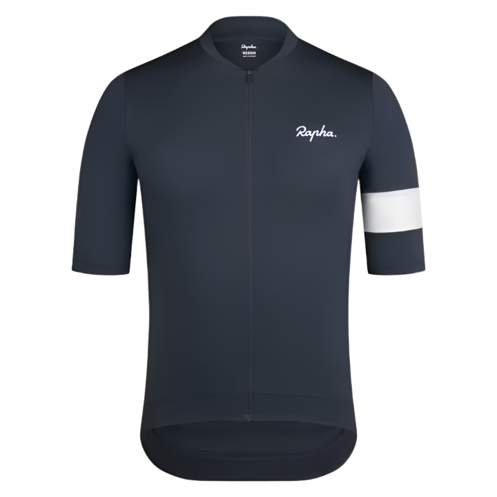 Rapha Core Men's Jersey Dark Grey/White