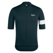 Rapha Core Men's Jersey Forest Green/White