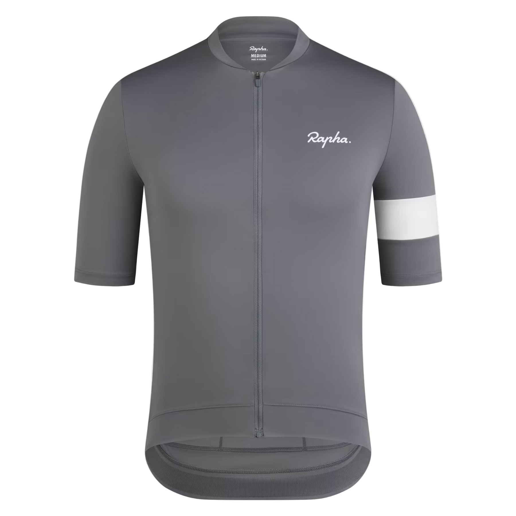 Rapha Core Men's Jersey Grey/White | Maats.cc – Maats.cc