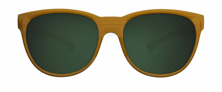 KOO Cosmo Sunglasses Blonde Matt - Classic Green