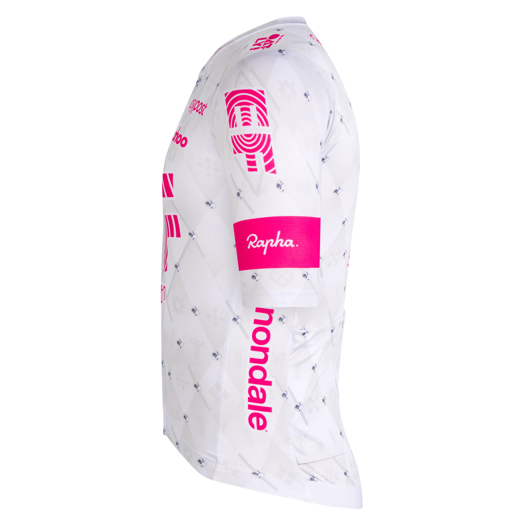 ウェア Rapha EF PRO CYCLING TRAINING JERSEY Rapha EF Men's Pro Team Training Jersey - White | Benchmark.