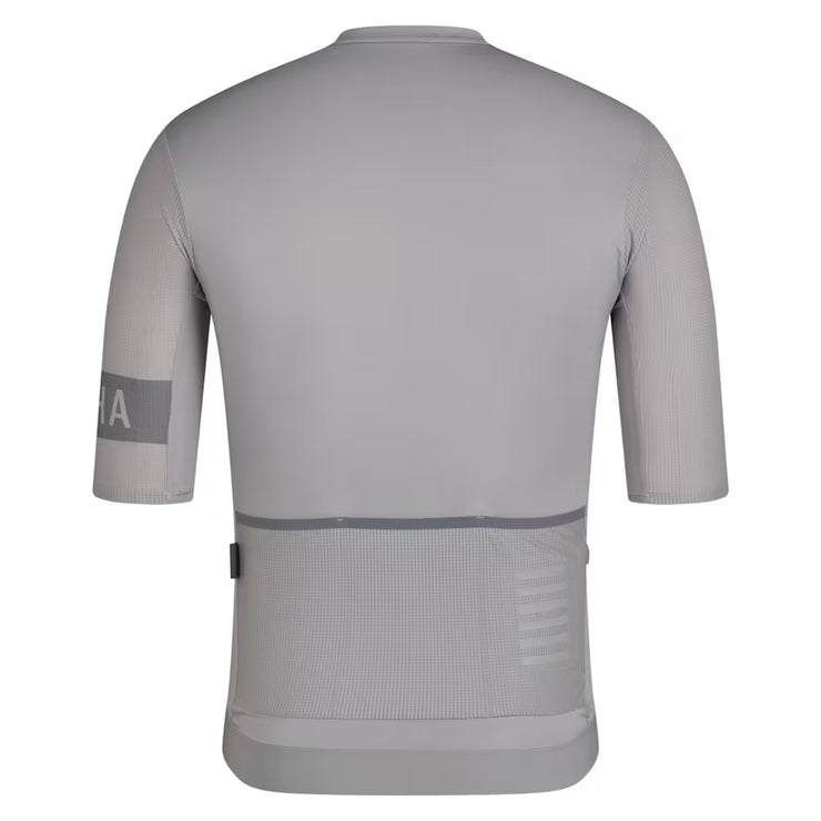 Rapha Men's Pro Team Jersey II Smoky Silver/Dark Grey | Maats.cc