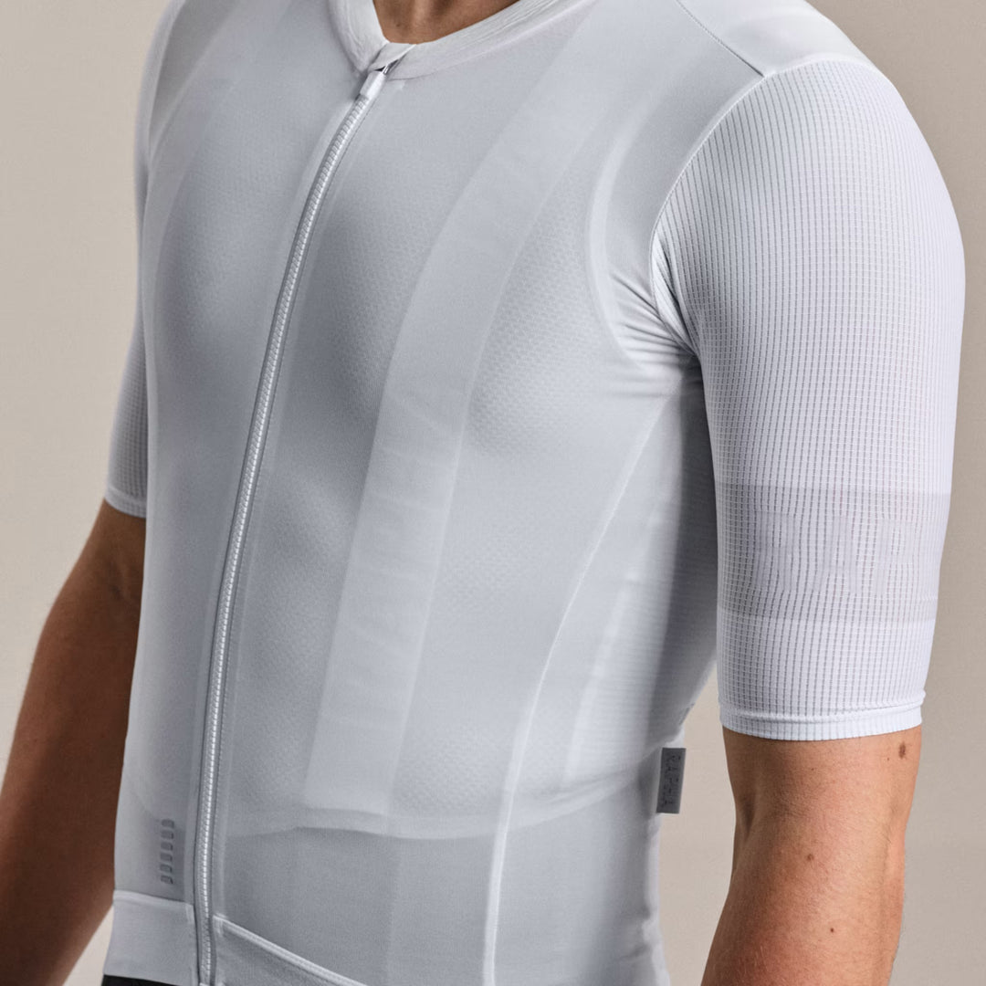 Rapha Men's Pro Team Jersey II White/Silver | Maats.cc – Maats.cc