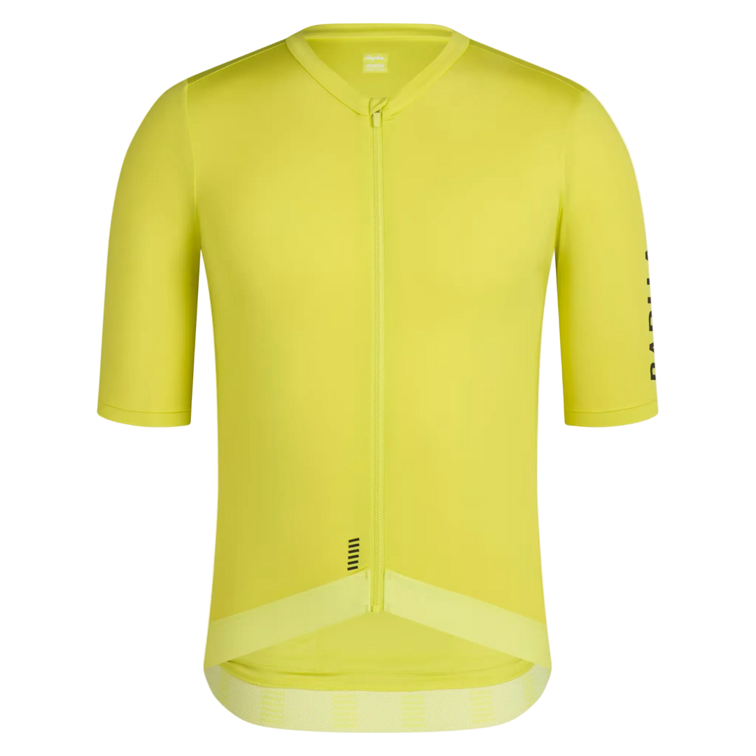 Rapha Men's Pro Team Training Jersey III Chartreuse/Black | Maats