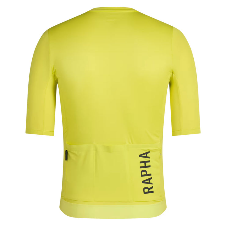 Rapha Men's Pro Team Training Jersey III Chartreuse/Black | Maats