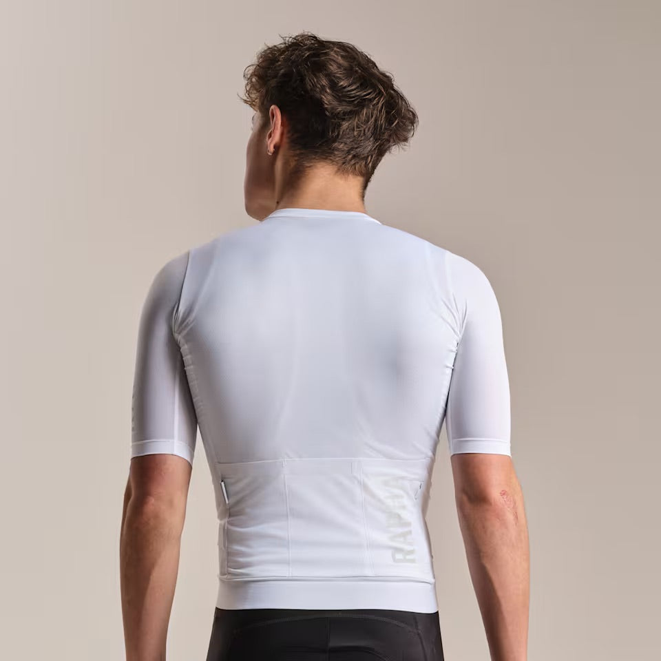 Rapha Men's Pro Team Training Jersey III White/Silver | Maats.cc