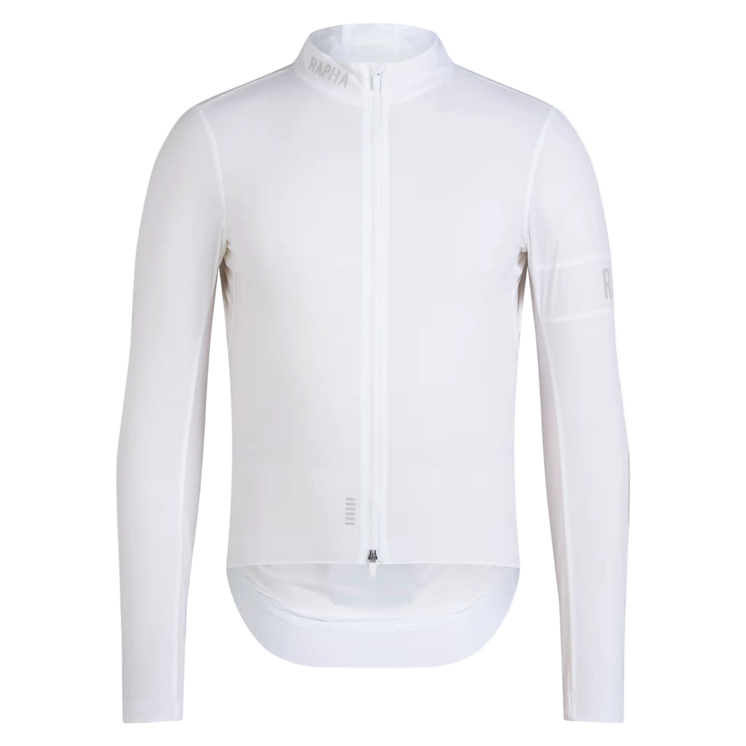 Rapha Men's Pro Team Lightweight Wind Jacket White/Silver | Maats