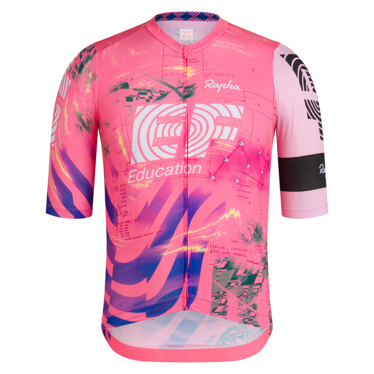 Rapha EF Pro Team Training Men's Celebration Jersey Pink Maats