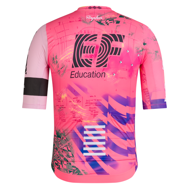 Rapha EF Pro Team Training Men's Celebration Jersey Pink