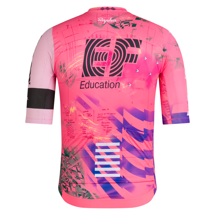 Rapha EF Pro Team Training Men's Celebration Jersey Pink