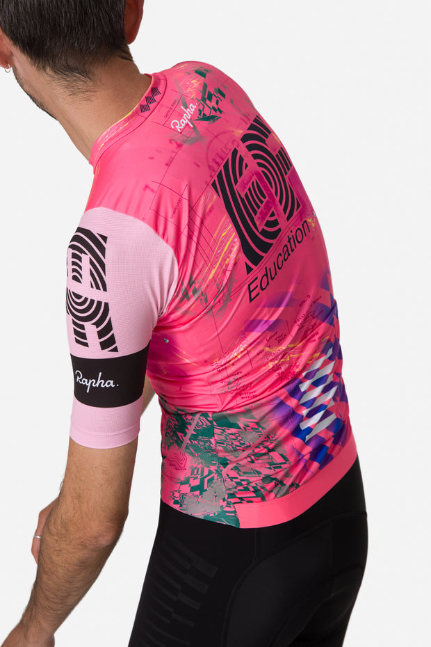 Rapha EF Pro Team Training Men's Celebration Jersey Pink