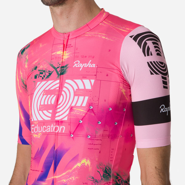 Rapha EF Pro Team Training Men's Celebration Jersey Pink