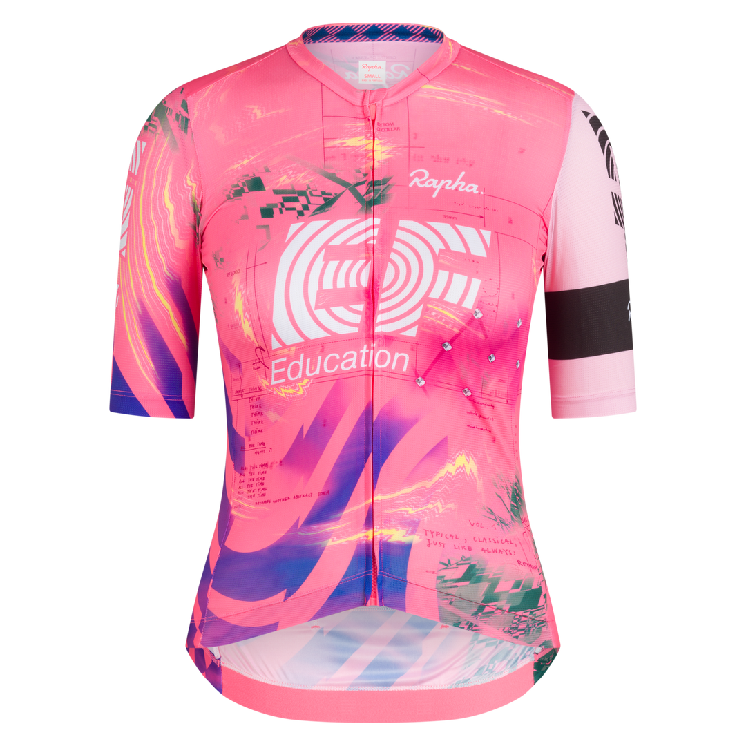 Rapha EF Pro Team Training Women's Celebration Jersey Pink | Maats