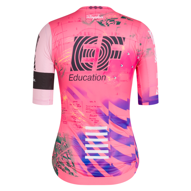 Rapha EF Pro Team Training Women's Celebration Jersey Pink